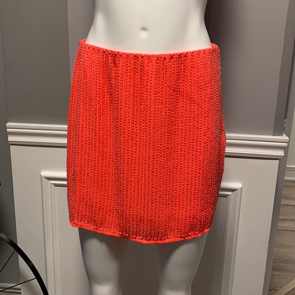 Endless Rose Beaded Mini Skirt - Picture 1 of 7
